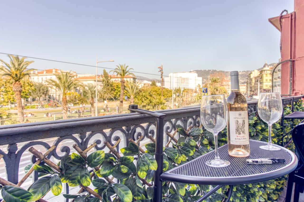 Le Jean Jaures - Refait A Neuf, Lumineux, Long Balcon, Jolie Vue, Wifi, Coeur Vieux-Nice Apartment Exterior photo