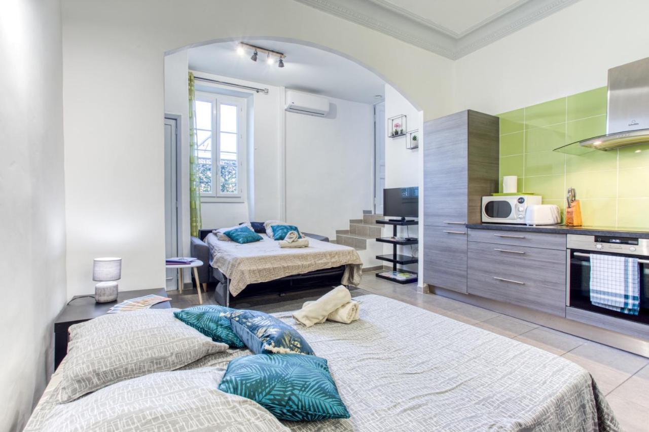 Le Jean Jaures - Refait A Neuf, Lumineux, Long Balcon, Jolie Vue, Wifi, Coeur Vieux-Nice Apartment Exterior photo